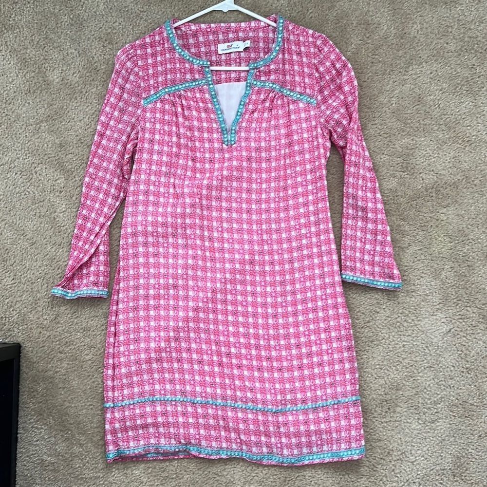 SOLD - Vineyard Vines Lined Tunic Dress